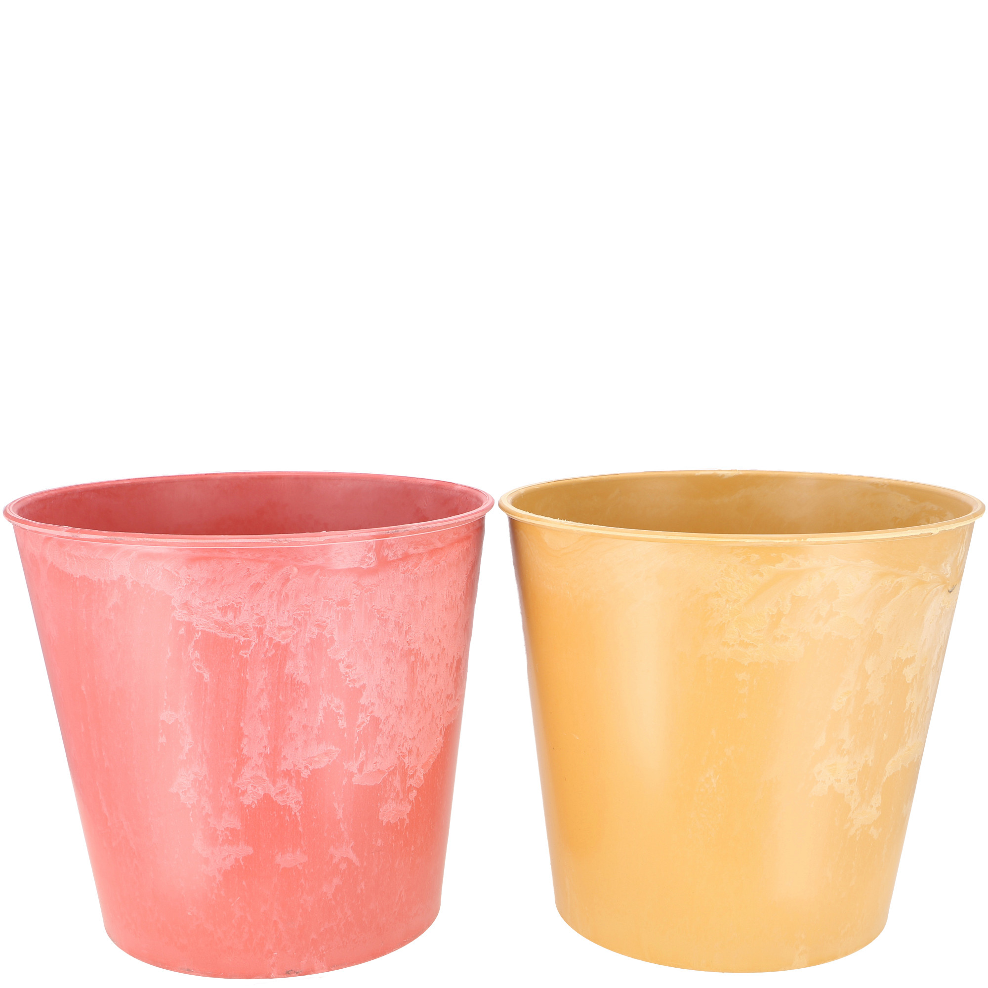  Style seau en plastique, 2 couleurs, D23cm, ...